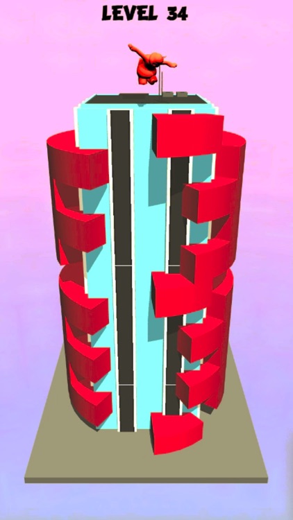 helix tower jump 3D screenshot-4