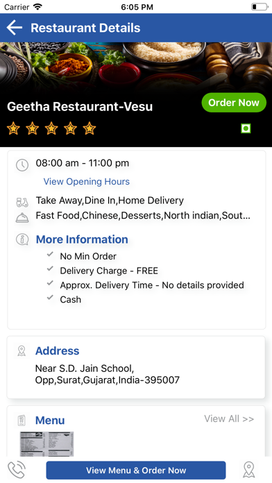 Geetha Restaurant screenshot 3