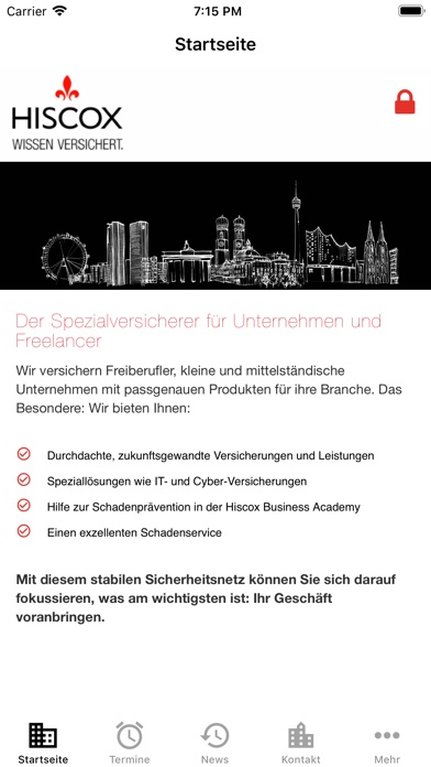 Hiscox-App screenshot 2