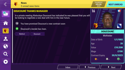 screenshot of Football Manager 2020 Mobile 6