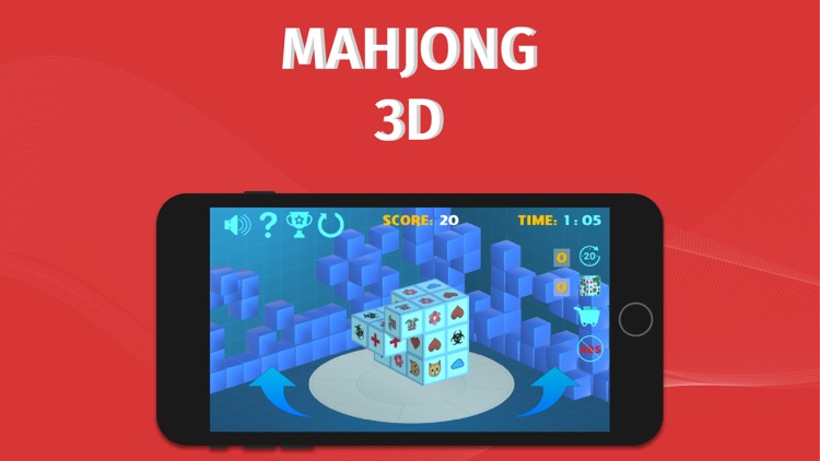 Mahjong 3D Cube Deluxe Game