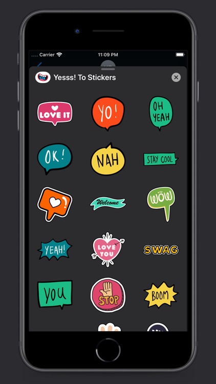 Yesss! To Stickers