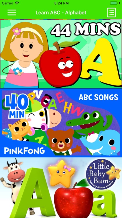 Learning ABC Alphabet