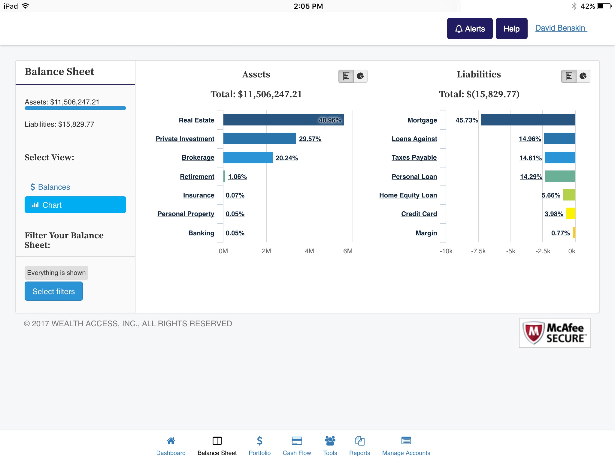 Wealth Access Mobile screenshot 2