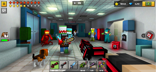 Pixel Gun 3d Blocky Shooter On The App Store - games minecraft minecraft pixel gun 3d roblox can i play a game on