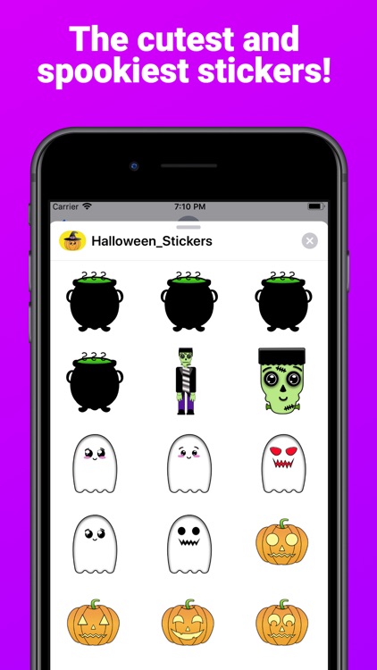 Halloween Sticker Treats Emoji