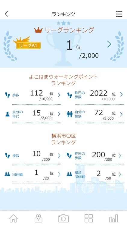 よこはまウォーキングポイント