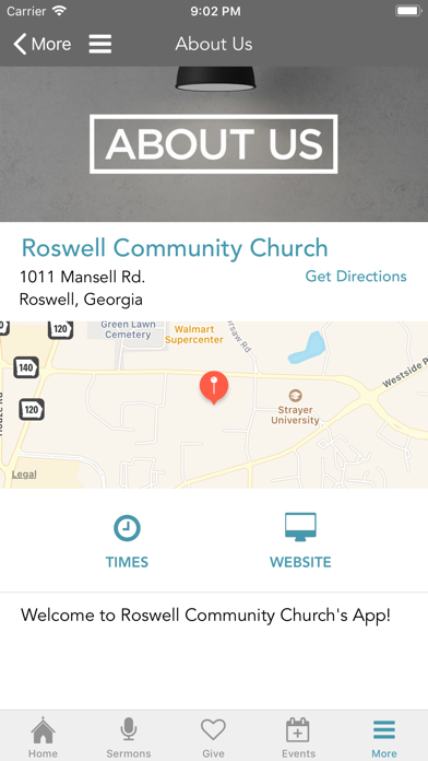 Roswell Community Church screenshot 3
