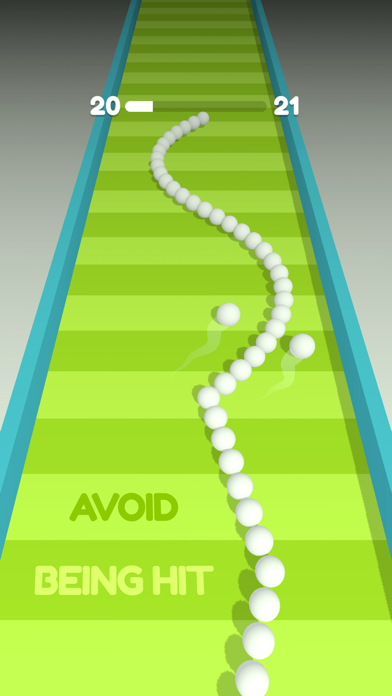 Ball Road: Fun Snake Rise Run screenshot 2