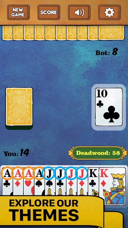 Gin Rummy Card Game Classic