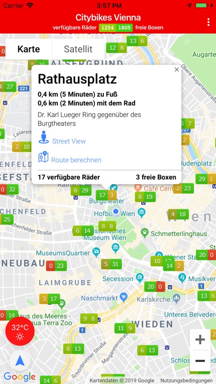 Citybikes Vienna screenshot-0