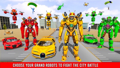 Bee Robot Transform Game 3D screenshot 3