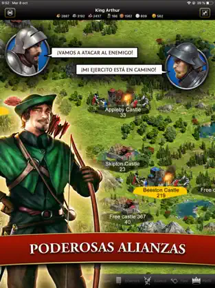 Screenshot 3 Lords & Knights - Medieval MMO iphone