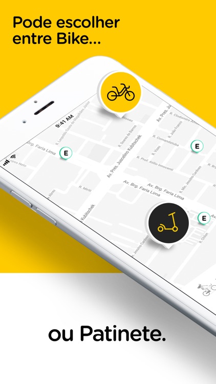Yellow - Scooter sharing