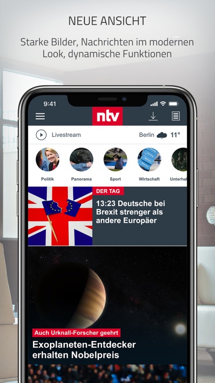 ntv Nachrichten screenshot-0