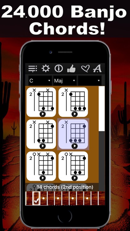 Banjo Chords Compass screenshot-0
