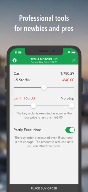 best paper trading app iphone