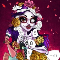 Zombie - Color by Number Game