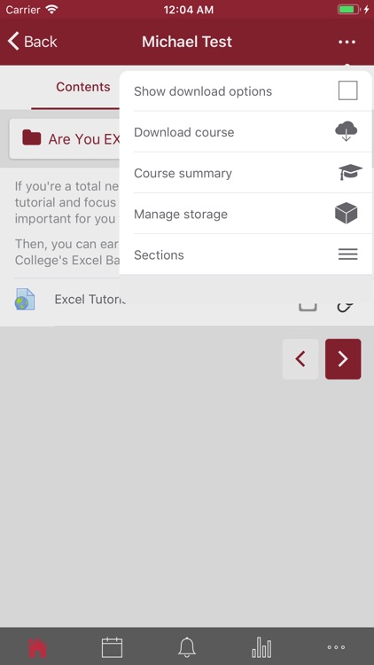 Dean College-Mobile MyCourses screenshot-4