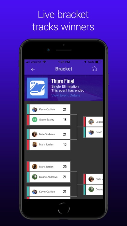 ACA Cornhole Tournament App screenshot-3