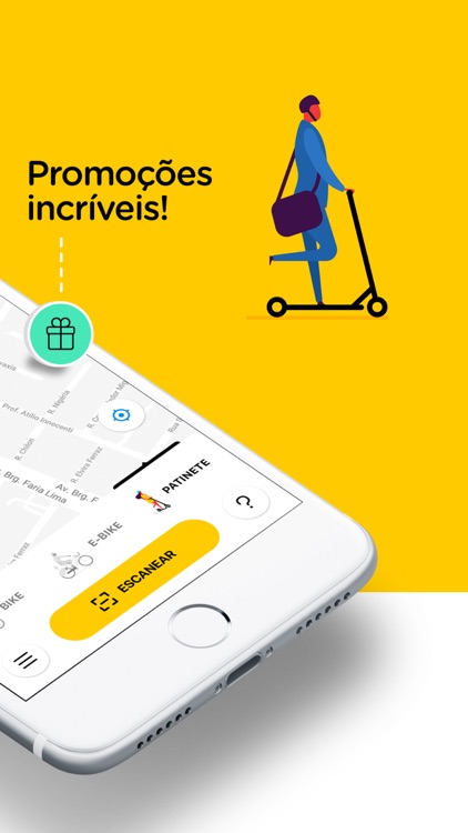 Yellow - Scooter sharing