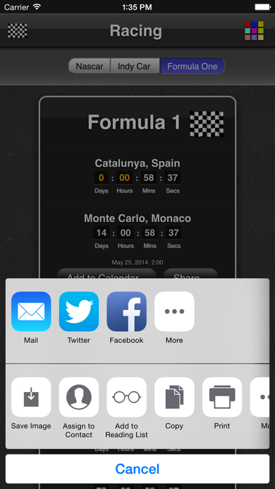 How to cancel & delete Racing from iphone & ipad 4