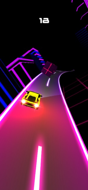 Night Rider - Cyberpunk Racer(圖3)-速報App