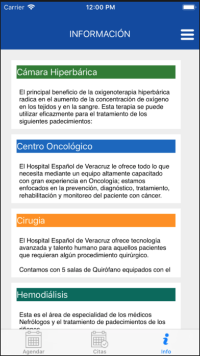 Hospital Español Veracruz screenshot 2