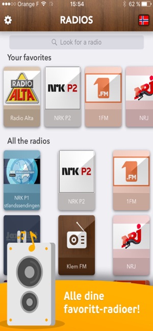 Radio Norge: norske Radio