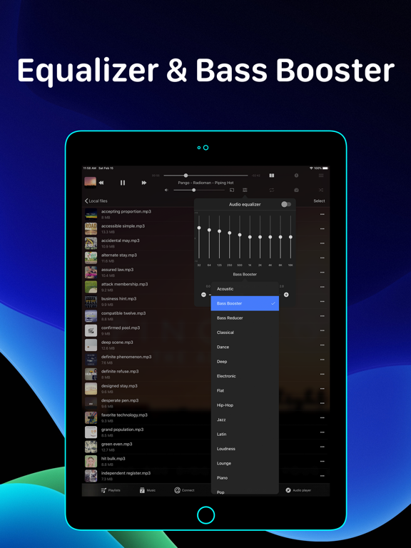 Evermusic - Offline Music Player & Cloud Streamer screenshot