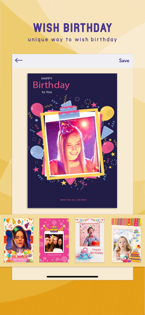 Birthday Photo Frames Editor