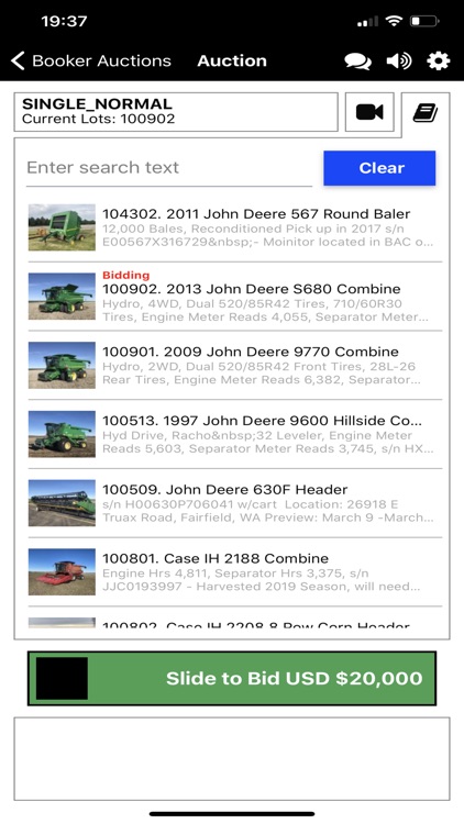 Booker Bidding App screenshot-3