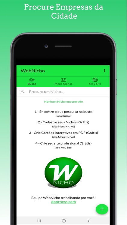 WebNicho - SOS Comércio Local