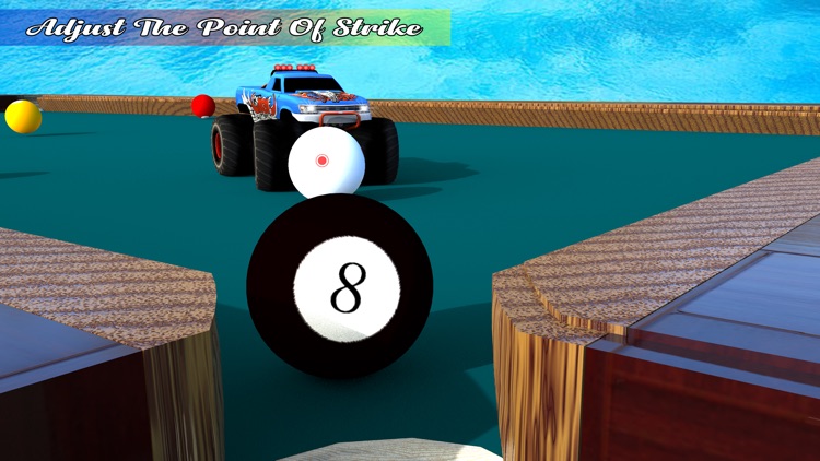 Pool Ball Games: Monster Truck screenshot-3