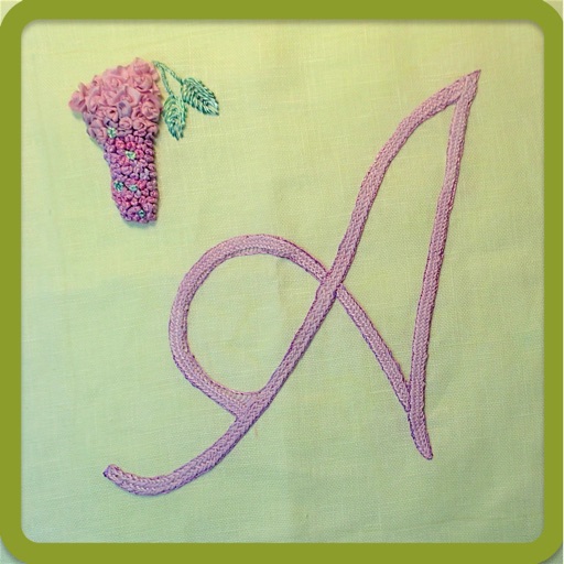 Silk Ribbon Embroidery Arlene Icon