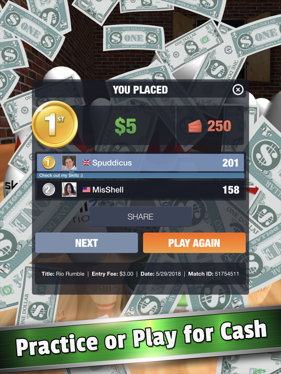 10 Pin Shuffle Tournaments screenshot 3