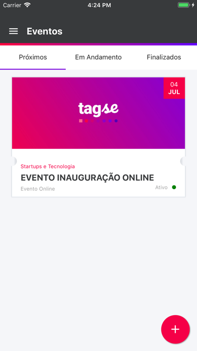 Tagse Organização screenshot 2