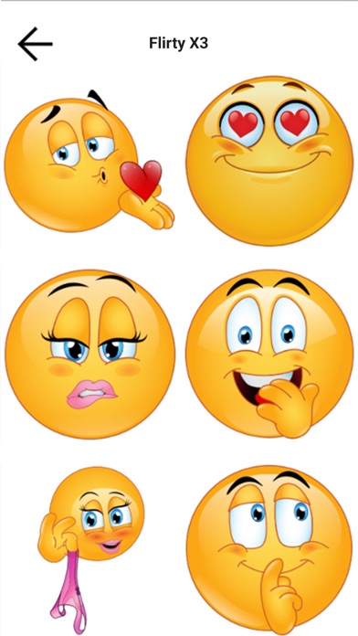 Emojis adultas atractivas etiqCaptura de pantalla de2