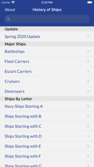 How to cancel & delete U.S Navy Ships: A History from iphone & ipad 1