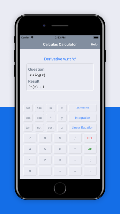 Scientific Calculus Calculator screenshot 3