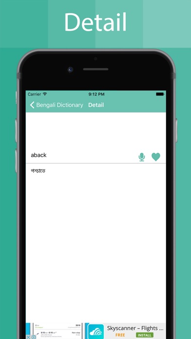 How to cancel & delete Bengali Dictionary Offline from iphone & ipad 3