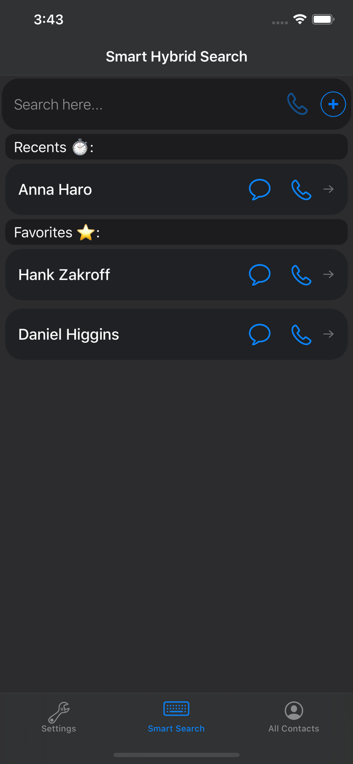 Contacts Pro Manager