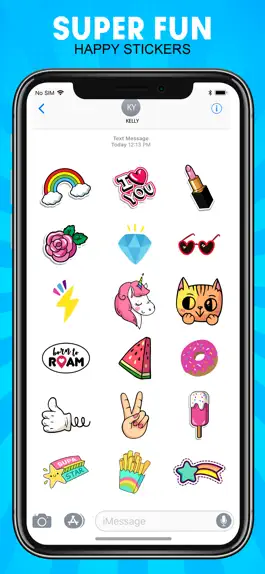 Game screenshot Ultimate Happy & Fun Stickers apk