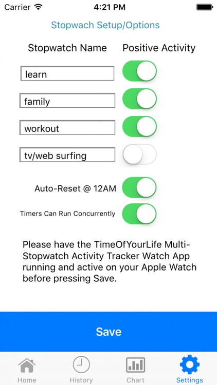 TimeOfYourLife Multi Stopwatch screenshot-3