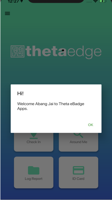 Theta E-Badge screenshot 2
