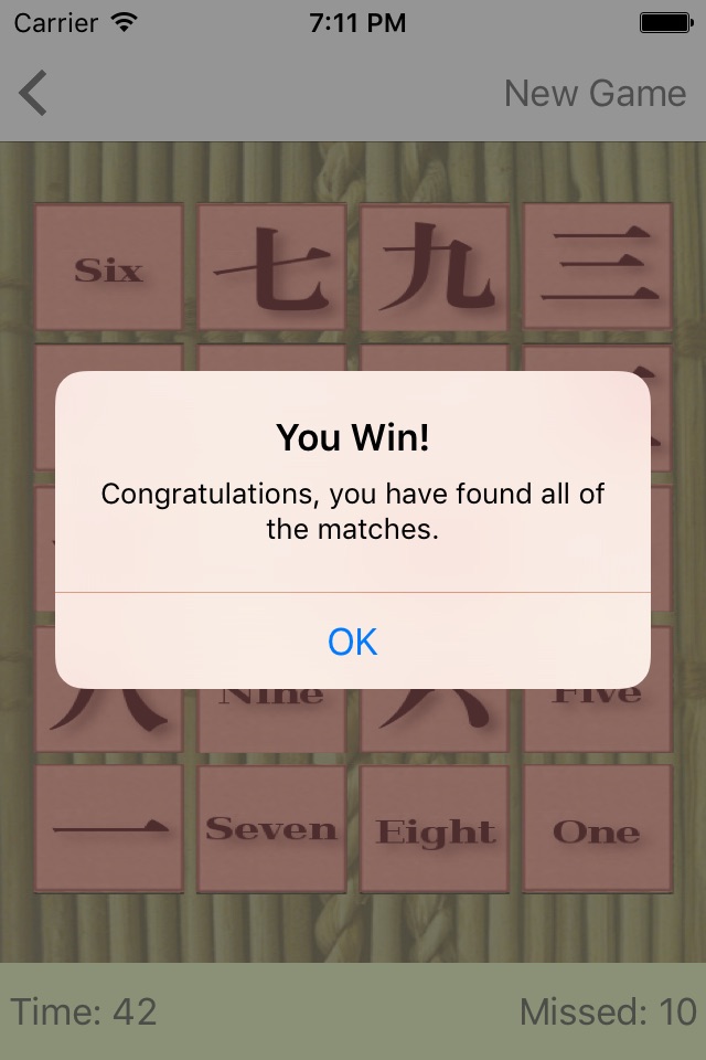 Chinese Card Match screenshot 3