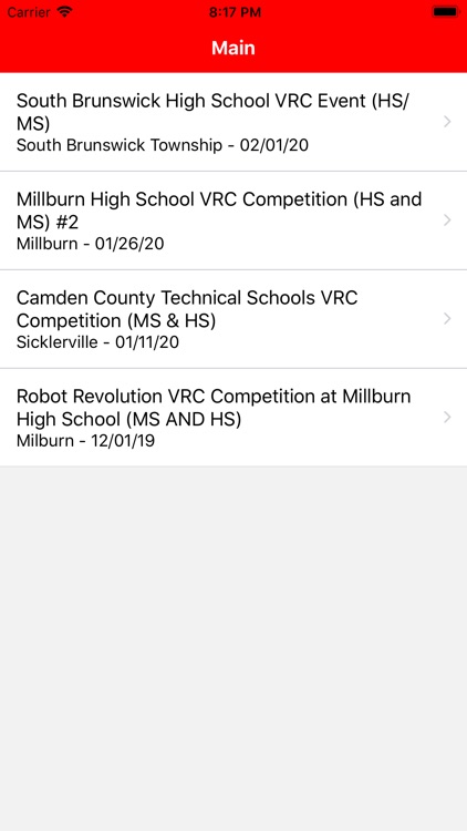 Robotics Scouting Tool