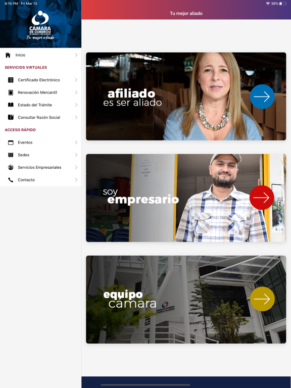 Screenshot #4 pour Cámara de Comercio de Armenia