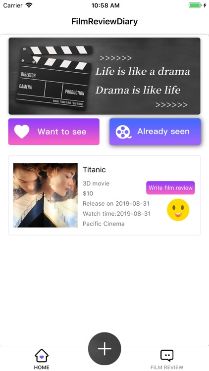 FilmReviewDiary:RecordLife screenshot-3