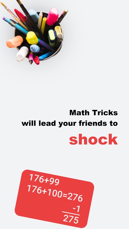 Mental Math Tricks Smart Bunny